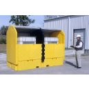 Ultra-Twin IBC Hard Top Spill Pallet® - 128in x 67in x 96in