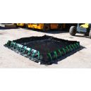 Ultra-Containment Berms, Stake Wall - 15 ft x 66 ft  x 1 ft 
