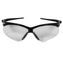 KleenGuard Nemisis Safety Glasses Clear Lens/Black Frame