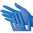 Global Glove 805PF-L 11" Disposable or Reusable 8 mil Powder Free Nitrile Glove