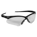 KleenGuard Nemisis Safety Glasses Clear Lens/Black Frame
