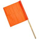 Mutual Industries 14994-24-18 Standard Vinyl Highway Safety Traffic Warning Flag, 18" x 18" x 24" (Pack of 10)