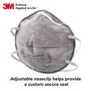 3M™ Particulate Respirator 8247, R95, with Nuisance Level OV Relief 20/BOX