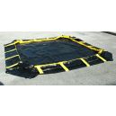 Ultra-Containment Berms, Rapid Rise Model - 10 ft x 10 ft x 1 ft