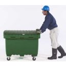 Ultra-Forest Green Utility Box w/ 5 In Solid Rubber Wheels - Item #SK0863