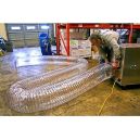 Flexible Ducting - 12 in.x 25 ft. Clear - Item #AM0202