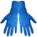 Global Glove 805PF Nitrile Glove with Rolled Cuff, Disposable, Powder Free, 8 mils Thick, 11" Length, Extra Large