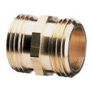 Gilmour 3/4-Inch Brass Double Male Hose Connector 