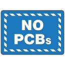 No PCBs Labels/roll