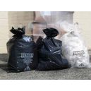 Black Asbestos Bags 30x40x 3.5 Mil Printed 100/Roll