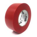 Red Polyethylene Tape, 2''x180', 24 Rolls/Case 