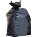 Black Trash Bag: 30x40x06E Non Printed / 100 per roll