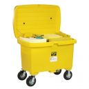 HazMat Spill Cart Kit With 8 Inch Wheels