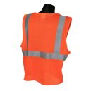 Radians SV2OML Class 2 Mesh Safety Vest, Orange, Large