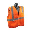 Radians SV2OSM Class 2 Solid Safety Vest, Orange, Medium