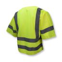 Radians SV83GMM Class 3 Standard Mesh Safety Vest with Short Sleeves, Medium, Green